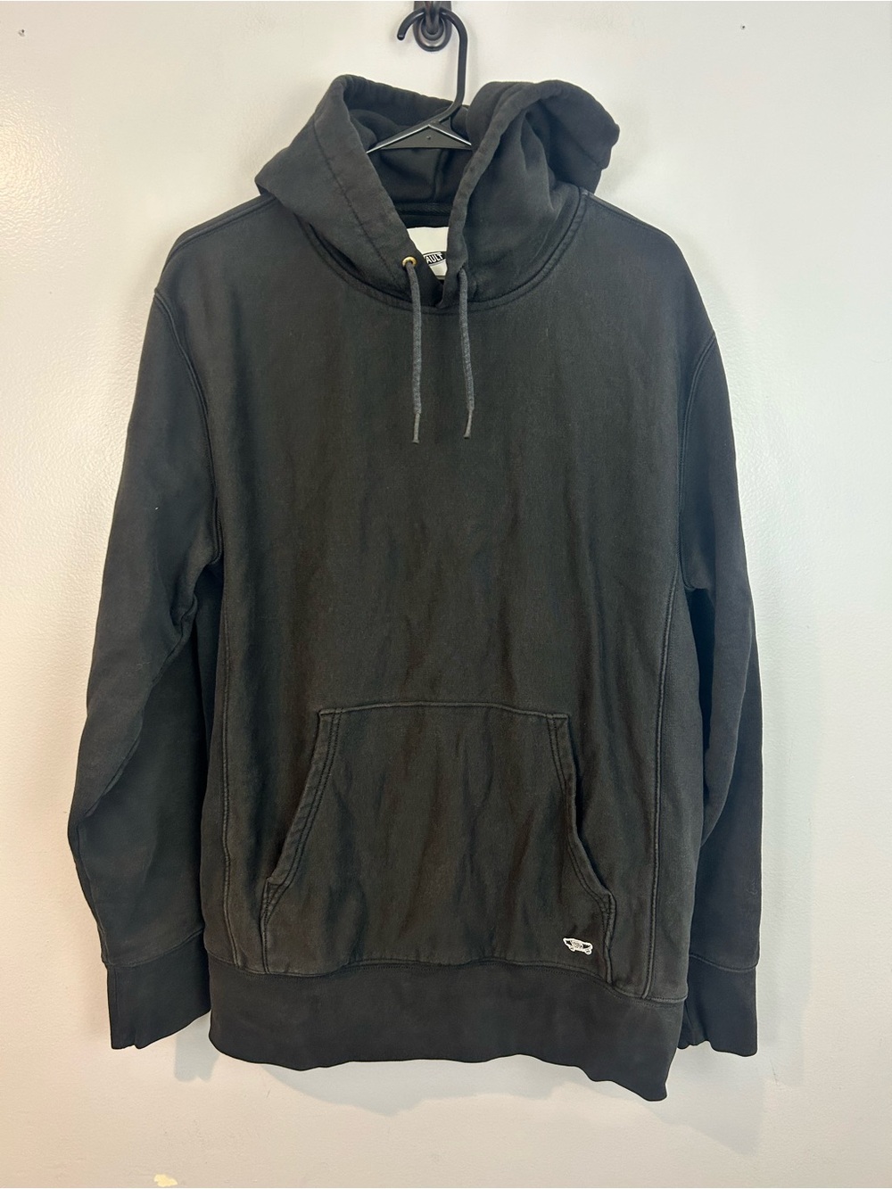 Van's Vault OG Black Pullover Hoodie/Hooded Sweatshirt Medium